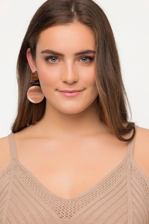 Produktbild Ulla Popken Bralette, Rippstrick, Zierkanten (46, 48)