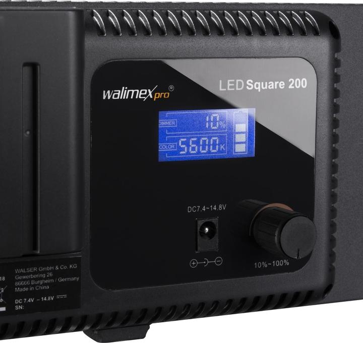 Actual product image Walimex pro pro Soft 200 Square Daylight (Surface luminaire)