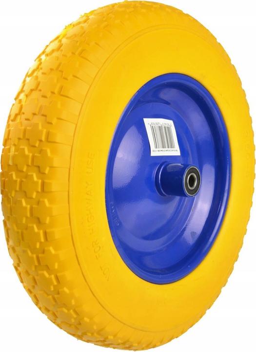 GEKO Gummirad für Trolley massiv, 370x80mm