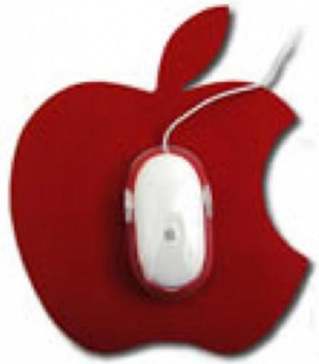 Immagine prodotto MaxUpgrades Mouse Pad a forma di rosso (S)