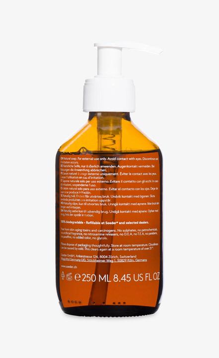 Actual product image Soeder* Natural Soap Black Pine (Liquid soap, 250 ml)