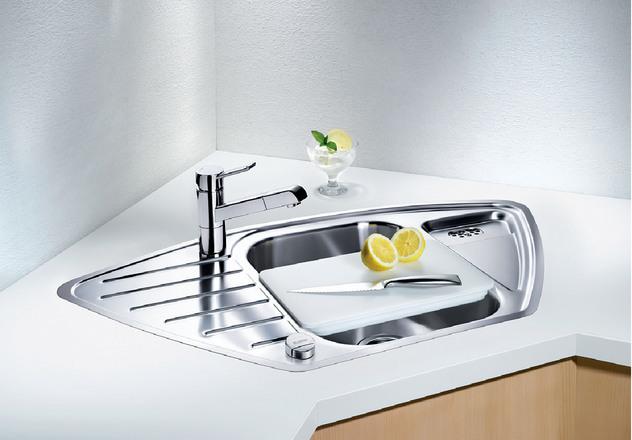 Produktbild Blanco Lantos 9 E-IF (Einbauspüle, 51 cm, 93 cm)