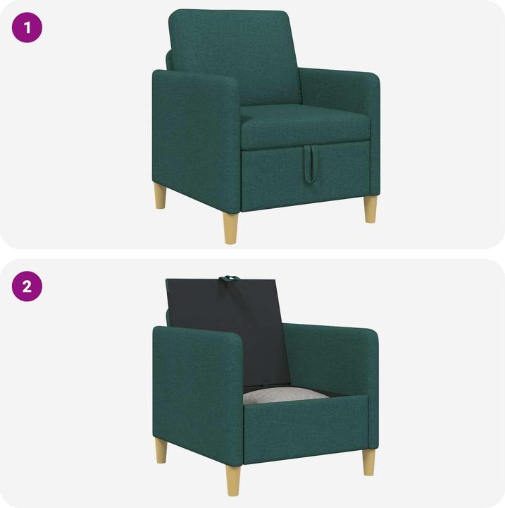 Produktbild vidaXL Modernes Sofa (1-Sitzer)