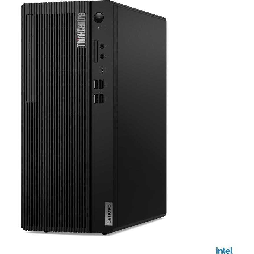 Lenovo M70t Gen 3 (Intel Core i5-12400, 8 GB, 256 GB, UHD Graphics 730), PC, Schwarz