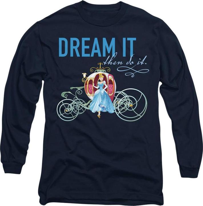 Immagine prodotto Cinderella Dream It, Then Do It Maglietta Carrozza di Zucca Adulto Unisex (M)