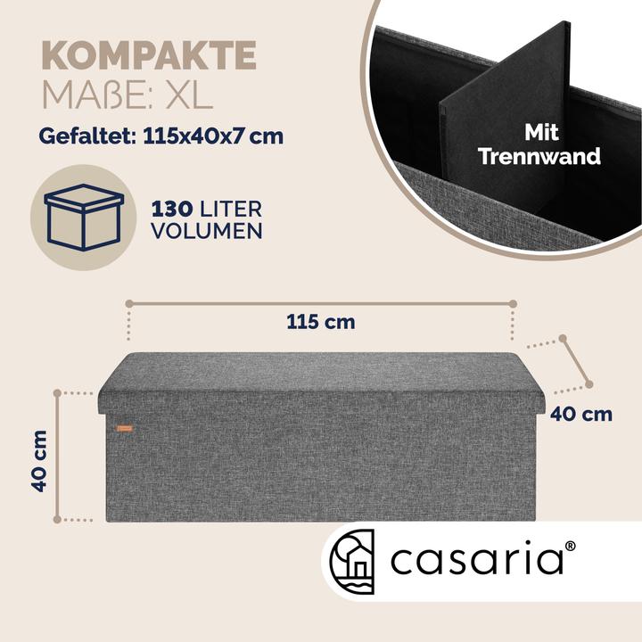 Image du produit Casaria Coffre-siège