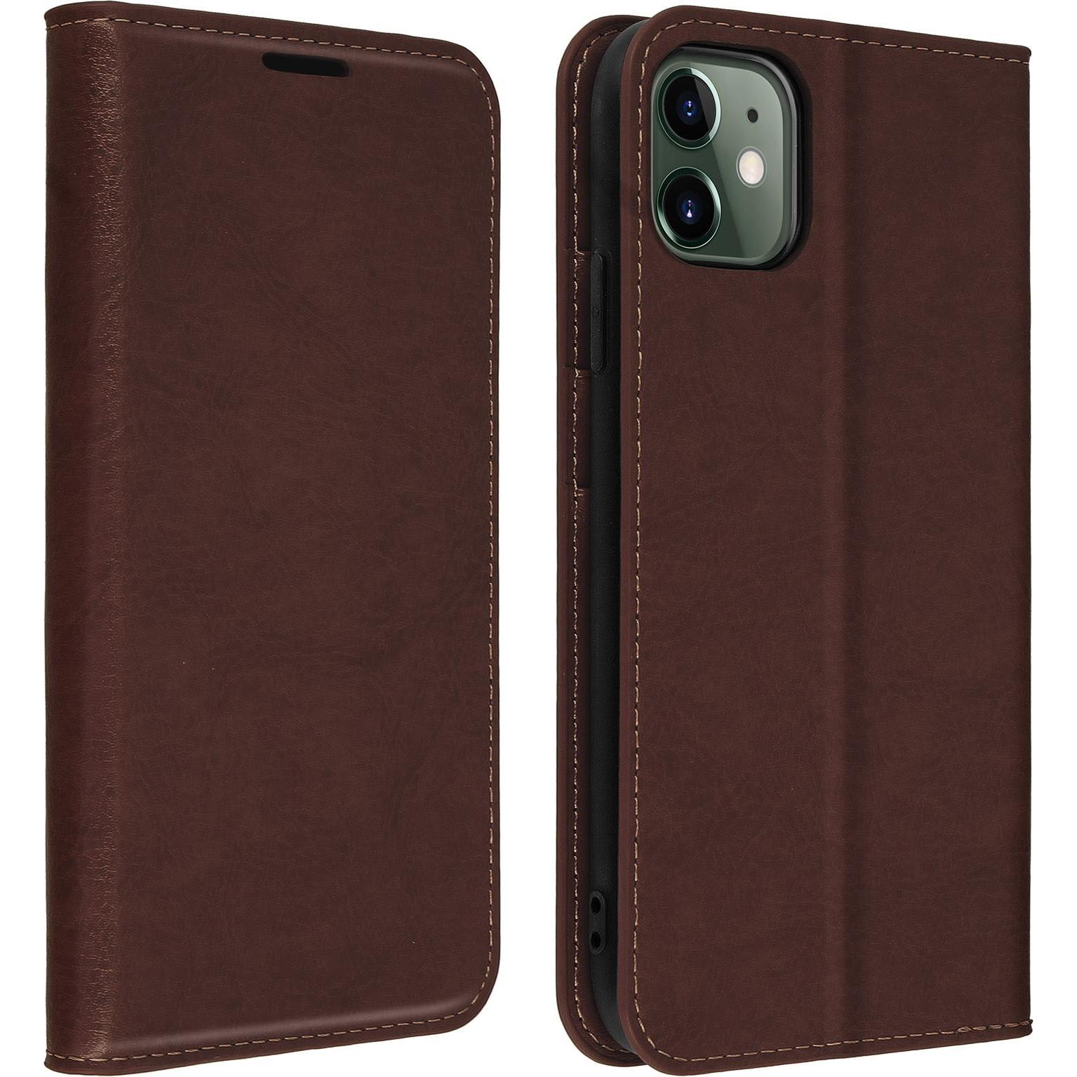 Avizar First Series (Apple iPhone 11), Smartphone Hülle, Braun