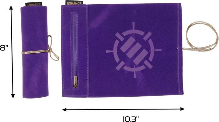Produktbild Enhance Tabletop Roll on a Scroll Würfeltasche mit Würfel Lila