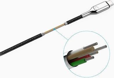 Image du produit Cygnett Câble blindé 2.0 USB-C vers USB-A (3A/60W) 1M- Noir (1 m, USB 2.0)