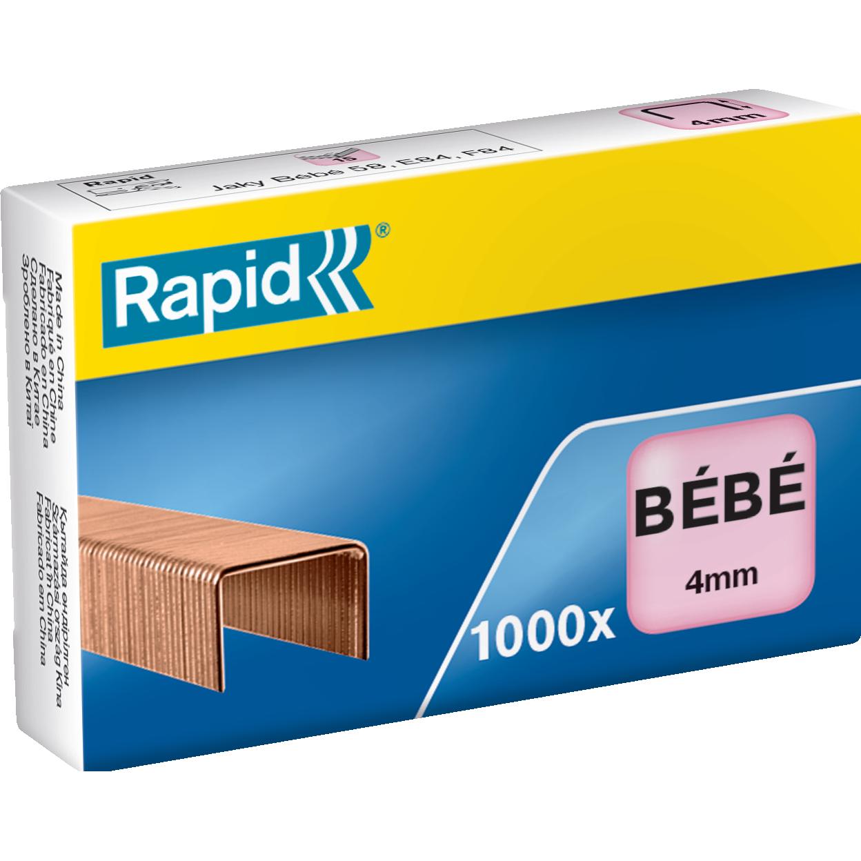 Rapid, Graffette, Staples Bebe, placcato in rame (1 x)