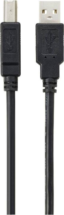 Produktbild Renkforce USB-Kabel USB 2.0 USB-A Stecker, USB-B Stecker 10.00 m Schwarz Geflech (10 m, USB 2.0, 2.50 W)