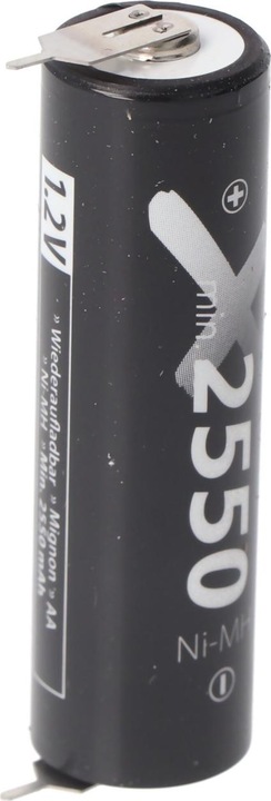 AccuCell Akku AA, Mignon mit 1-er Print (1 Stk., 2500 mAh, Akku)