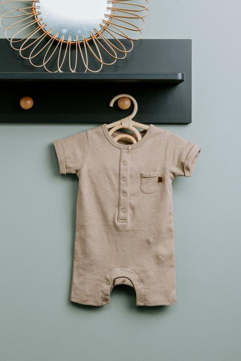 Produktbild Baby's only Strampler kurzer Ärmeln Melange jeans - 68 (68)