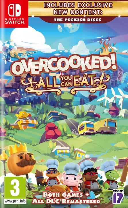 Actual product image Team17 Overcooked! All You Can Eat (Switch, Switch Lite, Switch OLED, EN)
