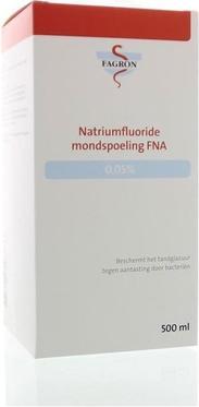 Immagine prodotto Fagron Mouthwash 0.05% Sodium Fluoride - Oral Care Solution (Collutorio)