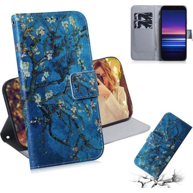Thumbnail - MU Style Leder Bookcover Image Series (Sony Xperia 8), Smartphone Hülle, Mehrfarbig