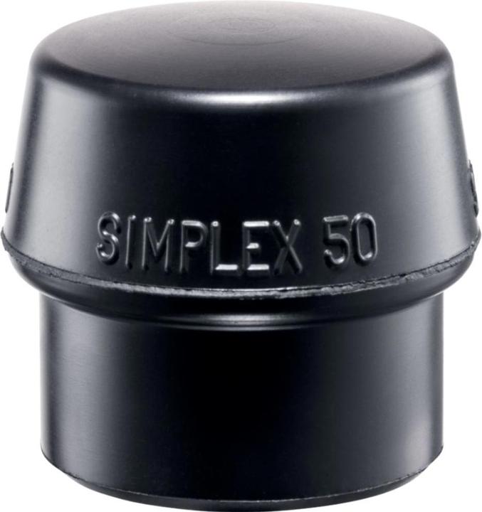 Image du produit Halder Tête de marteau SIMPLEX Ø 100 mm caoutchouc noir mi-dur