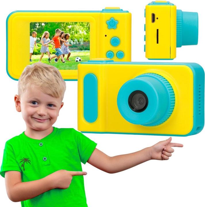 Actual product image Xinjia Extralink Kids Camera H8 Blue
