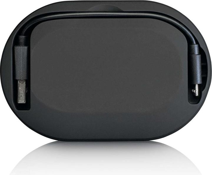 Immagine prodotto Lenco Auricolare stereo B 460BK Bluetooth® Sport, gancio per le orecchie, resistente al sudore (60 h, Senza fili)