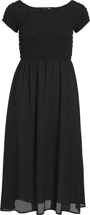 Vila VIRITA Midi Gesmoktes Kleid (34)