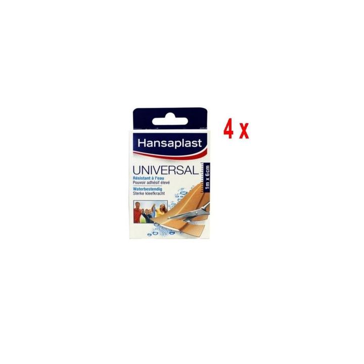 Actual product image Hansaplast Universal Waterproof Plaster 1m x 6cm (10 x)