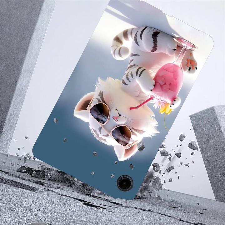 Actual product image Cover-Discount Galaxy Tab A11 / A9 - Schutzhülle TPU mit Motiv (Galaxy Tab A9)