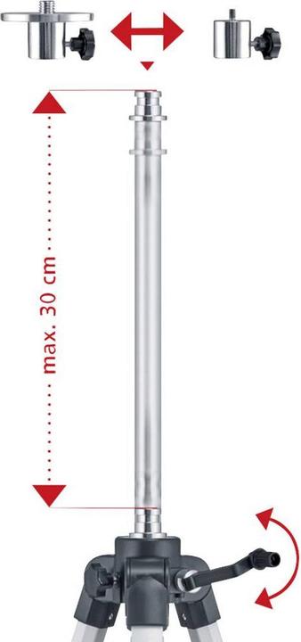 Immagine prodotto Laserliner Treppiede a manovella (Metallo)