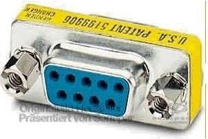 Actual product image EFB Elektronik Mini Gender Changer DB9B/DB9B