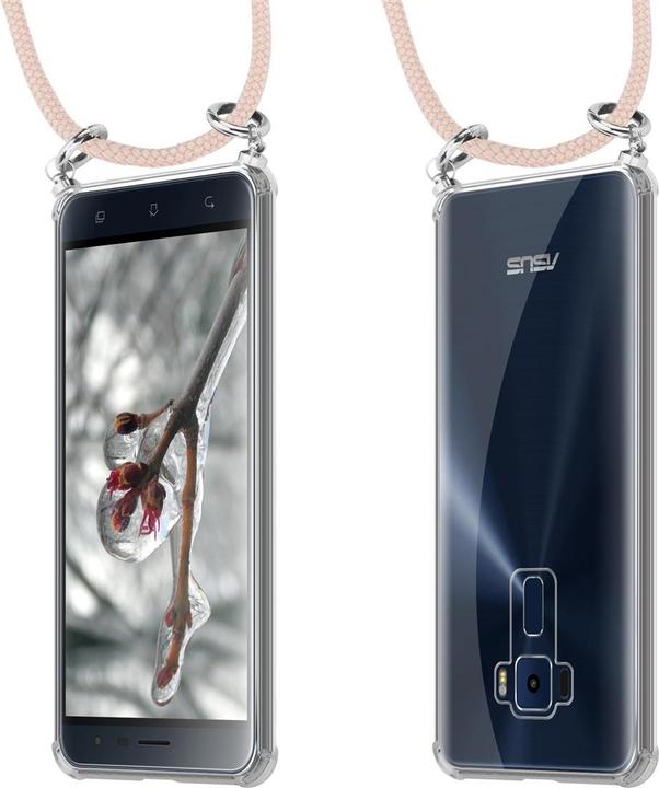 Produktbild Cadorabo TPU Handy Kette SILBER Cover