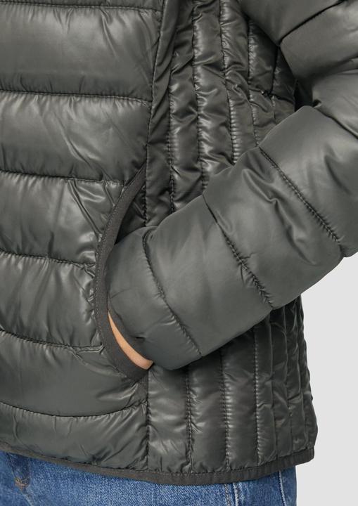 Actual product image S.Oliver Outdoor-Jacke Gesteppte Outdoor-Jacke mit Kapuze (L)