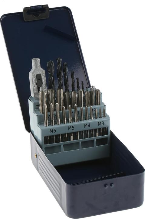 Produktbild Eventus Gewindebohrer Sortiment 29-teilig M3-M12