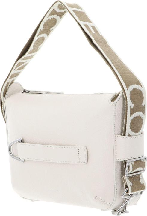 Actual product image Coccinelle Gretel Ribbon Crossbody Bag Grained Leather