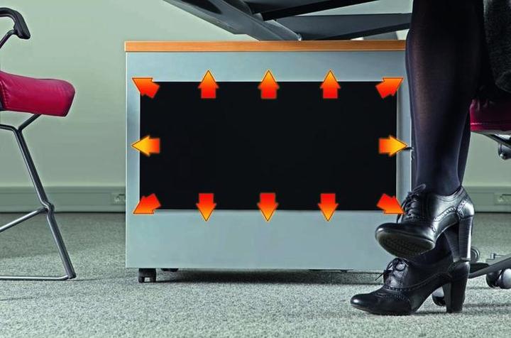 Produktbild Thermo Flächenheizungs GmbH Dimbare verwarmer onder het bureau (infrarood)