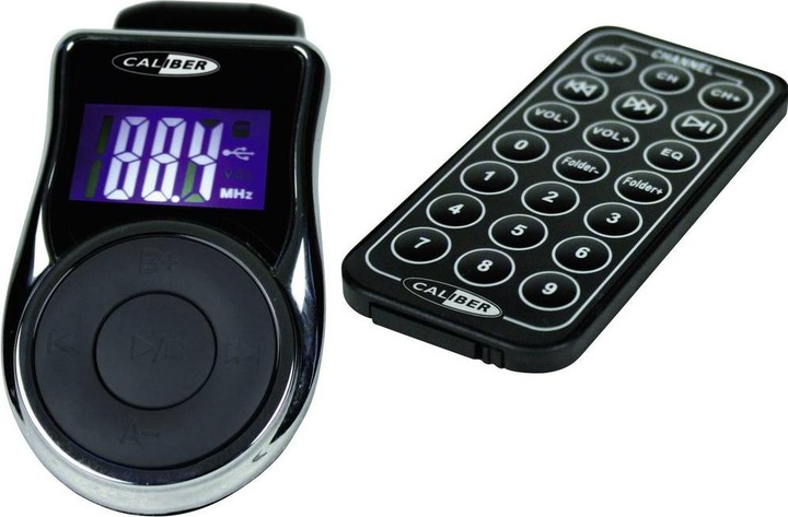 Caliber PMT-302 FM transmitter with USB, SD card and jack input