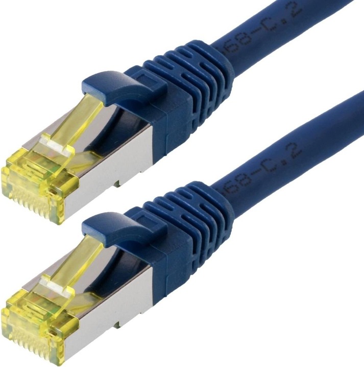 Image du produit Helos Câble du réseau Hello Network (S/FTP, CAT6a, 1 m)