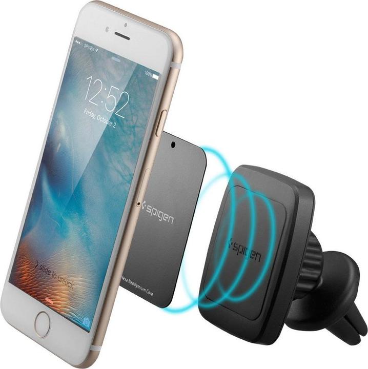 Actual product image Spigen H12 Vent Magnetic Car Mount Holder