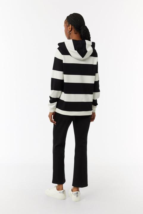 Produktbild Comma Sweatshirt Sweatshirt mit Kapuze und Blockstreifen (34)