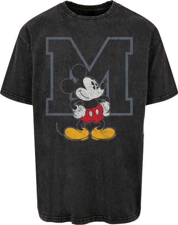 Actual product image Absolute Cult Mickey Mouse - Classic M Acid Washed Oversize Tee - 115219 (XXL)