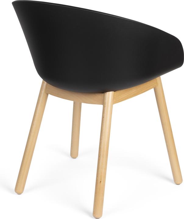 Produktbild Zuiver Armchair Void Oak Black