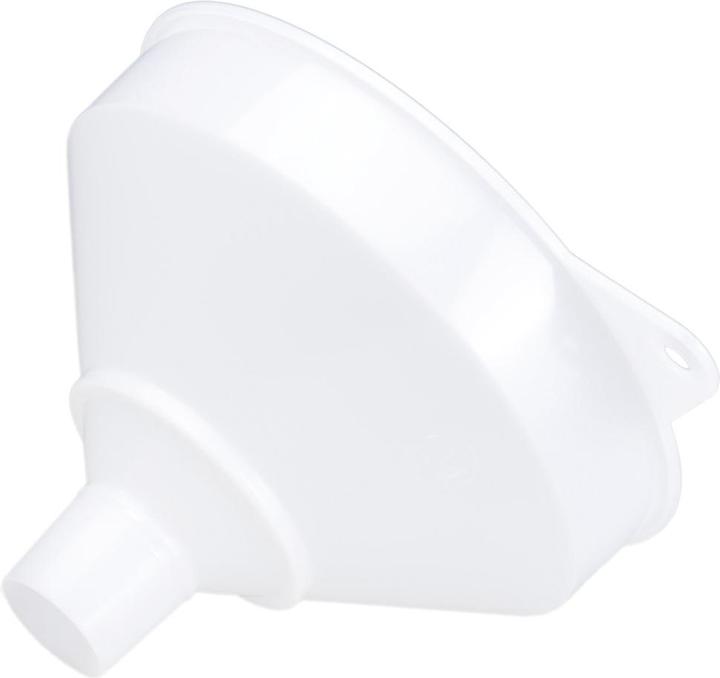 Actual product image Hünersdorff Funnel Ø 253/50 mm height 190 mm HD polyethylene natural with sieve and overflow rim
