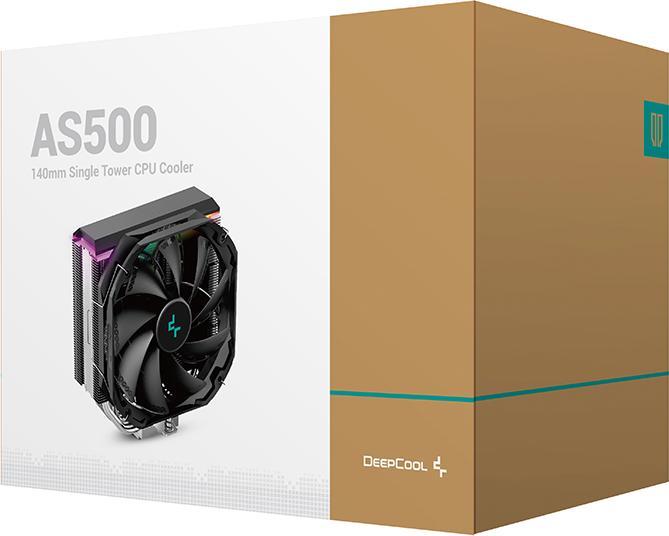 Immagine prodotto Deepcool R-AS500-BKNLMN-G Componente di raffreddamento per computer Raffreddatore per processore 14 cm Nero (159 mm)