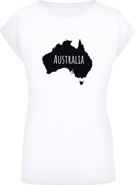 Produktbild Merchcode Ladies Australia Extended Shoulder Tee - 113109 (L)