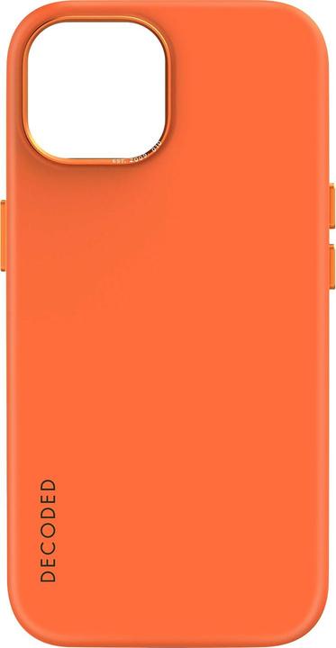 Produktbild Decoded AntiMicrobial Silicone Backcover iPhone 15 Plus Apricot (Apple iPhone 15 Plus)