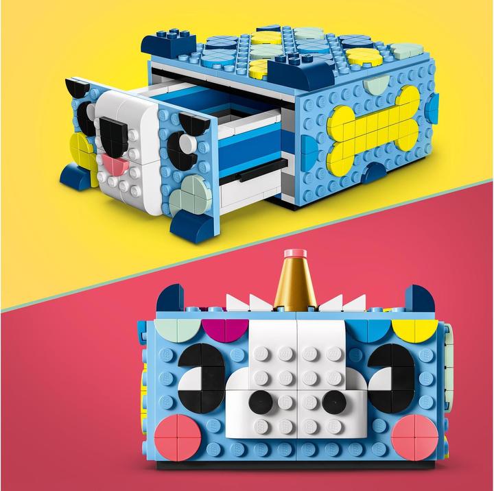 Actual product image LEGO Animal Creative Box with Drawer (41805, LEGO Dots)