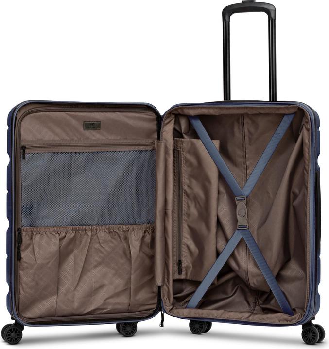 Immagine prodotto Franky Carrello Munich 4.0 a 4 ruote M 66 cm con piega ad espansione (74 l)