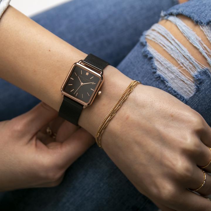 Produktbild Amelia Parker Night Plaza Black Mesh (28 mm)