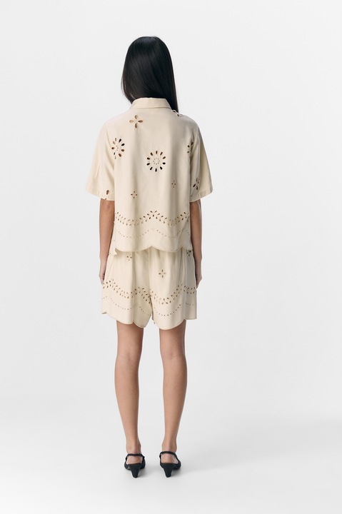 Produktbild Object Broderie Anglaise Hemd (40)