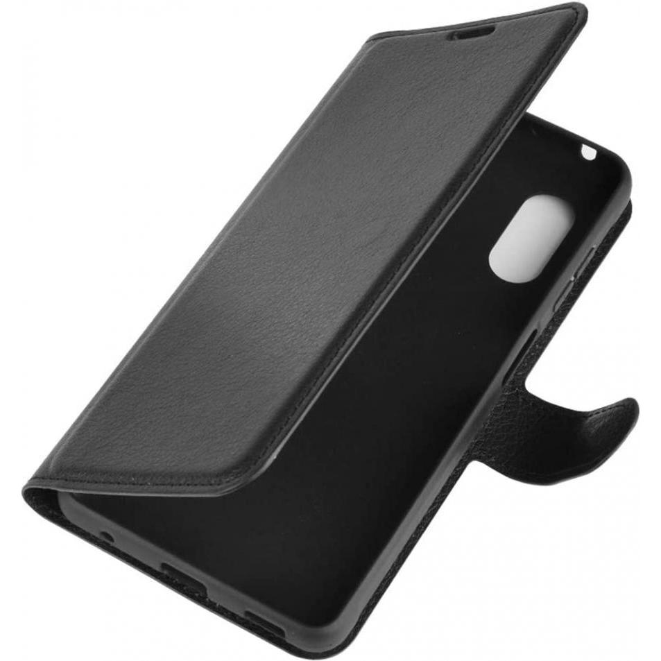 Thumbnail - Screenguard Samsung Galaxy XCover Pro Leather Guard Lederhülle (Samsung Galaxy Xcover Pro), Smartphone Hülle, Schwarz