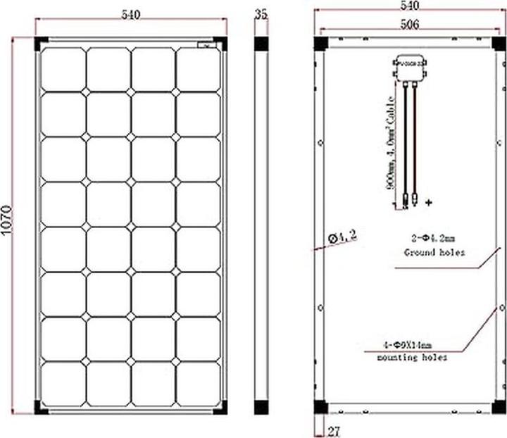 Actual product image Enjoy solar Sunpower (120 W, 6.51 kg)