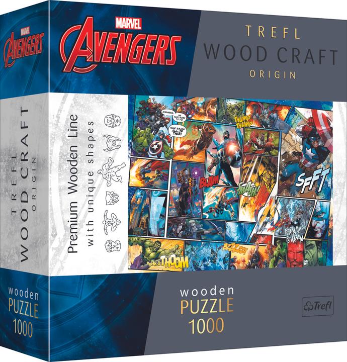 Produktbild Magni Puzzle Marvel 1000 Teile (1000 Teile)